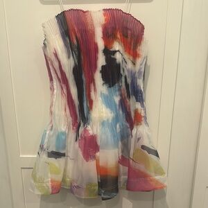 Colorful AJE cocktail dress